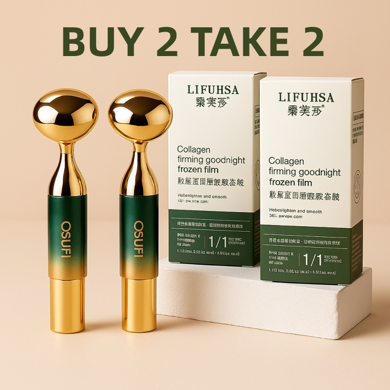 BUY 2 TAKE 2 OSUFI Electric Face Roller Massager Facial Slimming Wrinkle Bar BUY 2 TAKE 2 OSUFI Electric Face Roller Massager Facial Slimming Wrinkle Bar