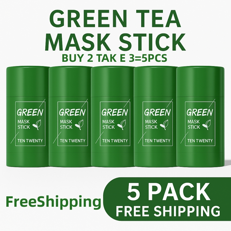 BUY 2 TAKE 3 Green Tea Mask remove blackheads Acne Cleansing Moisturizing Hydrating Whitening FreeShipping Cod