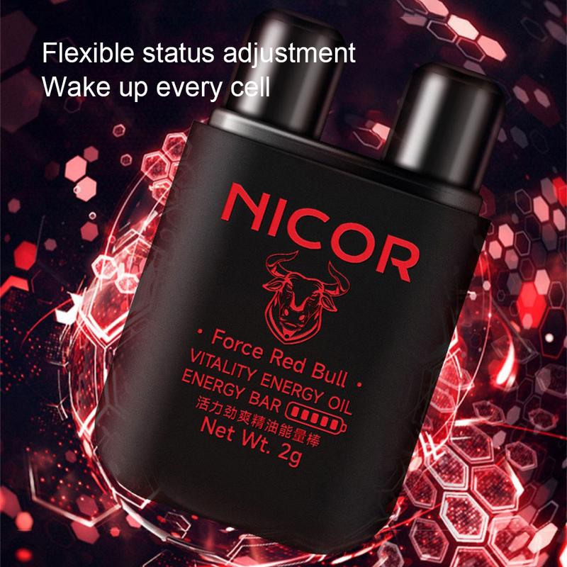 FreeShipping [Buy 4 Get 1 Free 5Pcs] Set Genuine Nicor Double-hole Refreshing Box Essential Oil Nasal Inhaler For Congestion Relief Relaxation