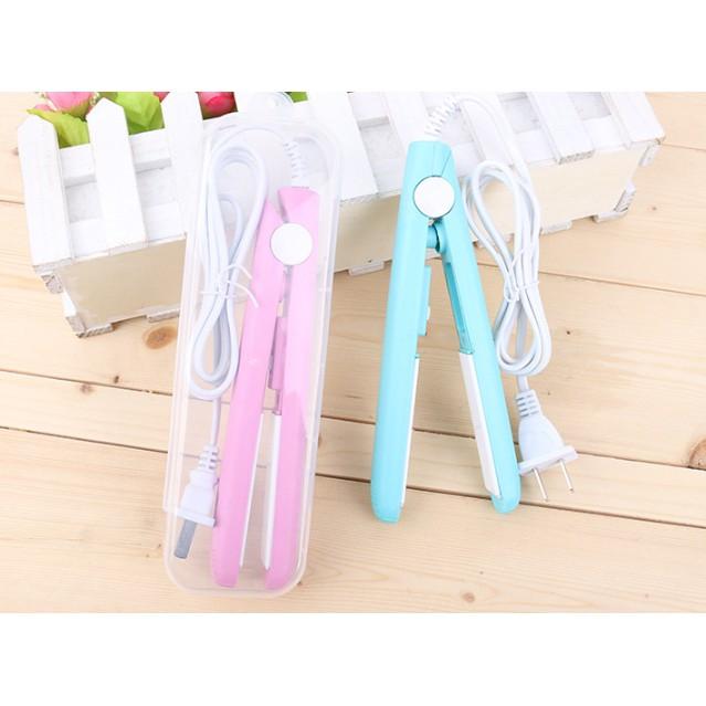BUY1 TAKE 1 Mini curling iron straight hair ceramic flat iron mini hair straightener Comfort